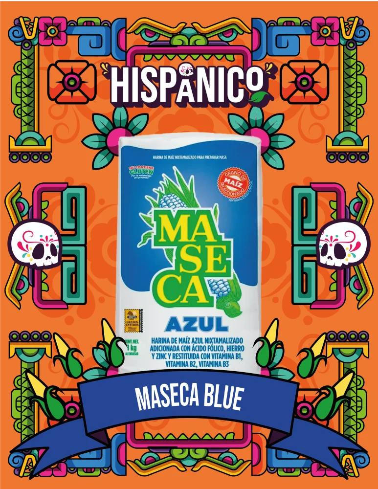 Harina de Maíz Azul MASECA 1kg