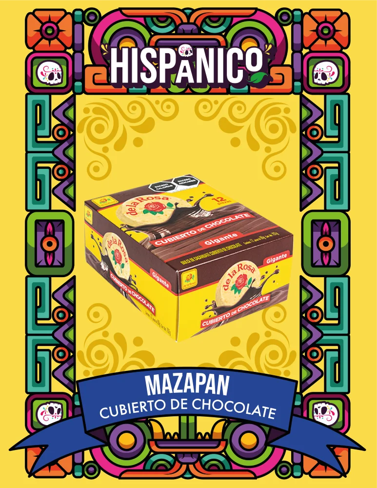 Mazapán Chocolate de la Rosa 66 g