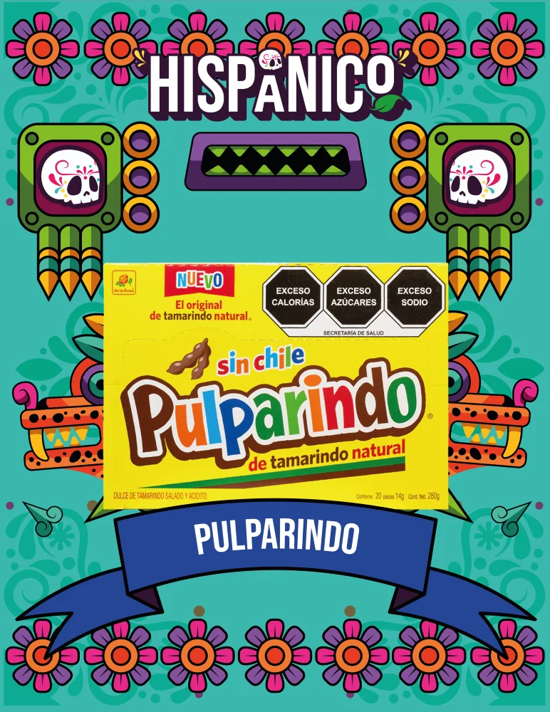 Pulparindo Sin Chile de la Rosa 280 g