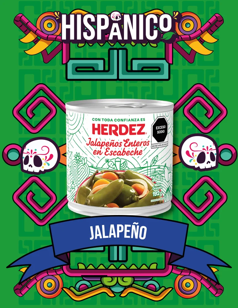 Jalapeños Enteros En Escabeche Herdez 220 g