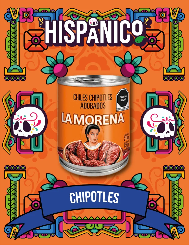 Chiles Chipotles Adobados La Morena 380 g