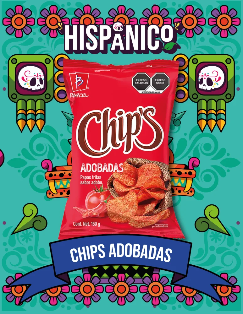Chips Adobadas Barcel 55 g