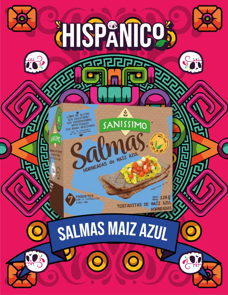 Salmas Maíz Azul Sanissimo 126 g