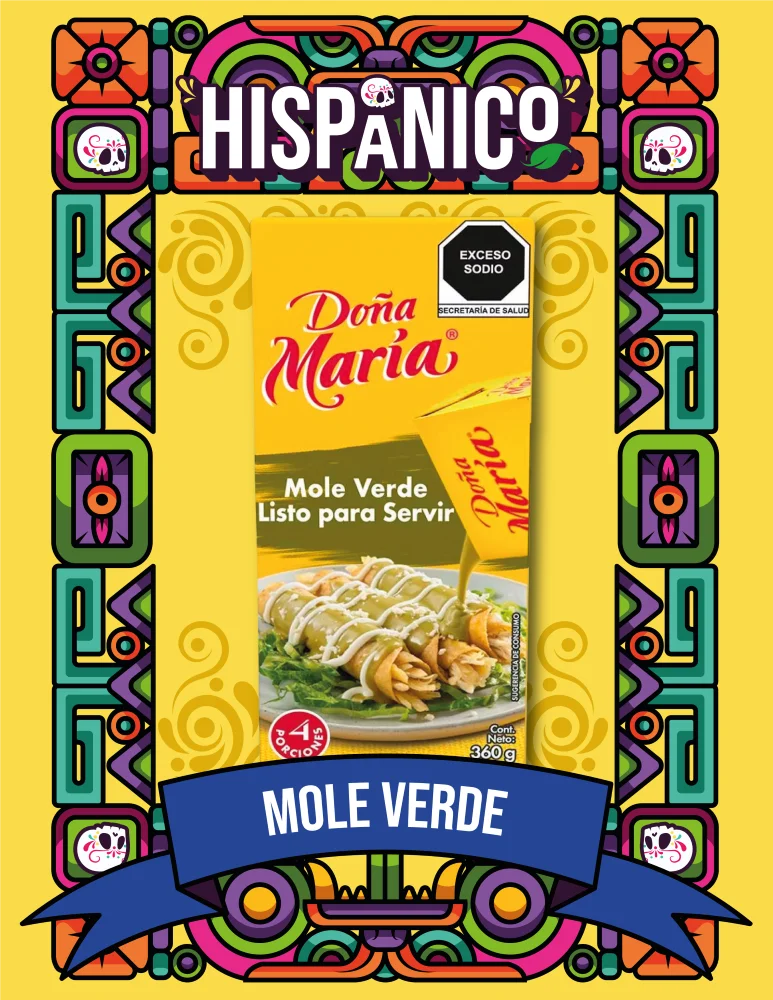 Mole Verde Listo Para Servir Doña María 360 g