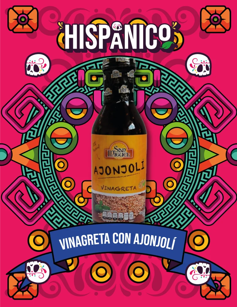Vinagreta con Ajonjolí San Miguel 354ml