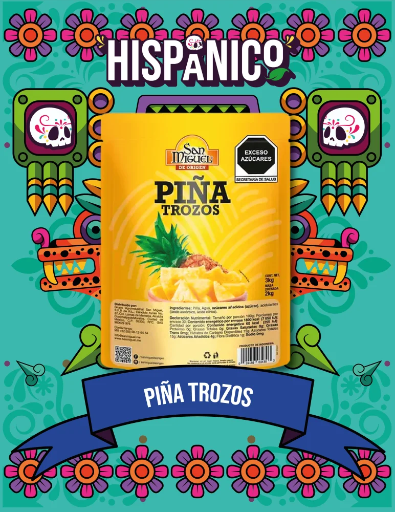 Piña en Trozos San Miguel 3kg