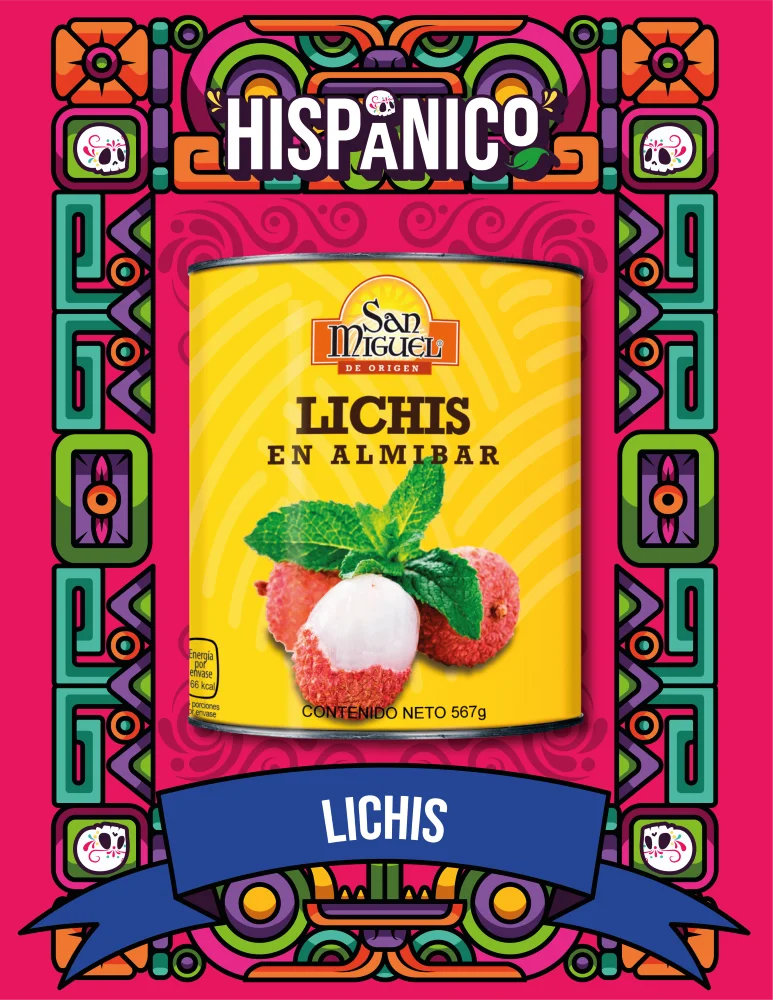Lichis en Almíbar San Miguel 567g
