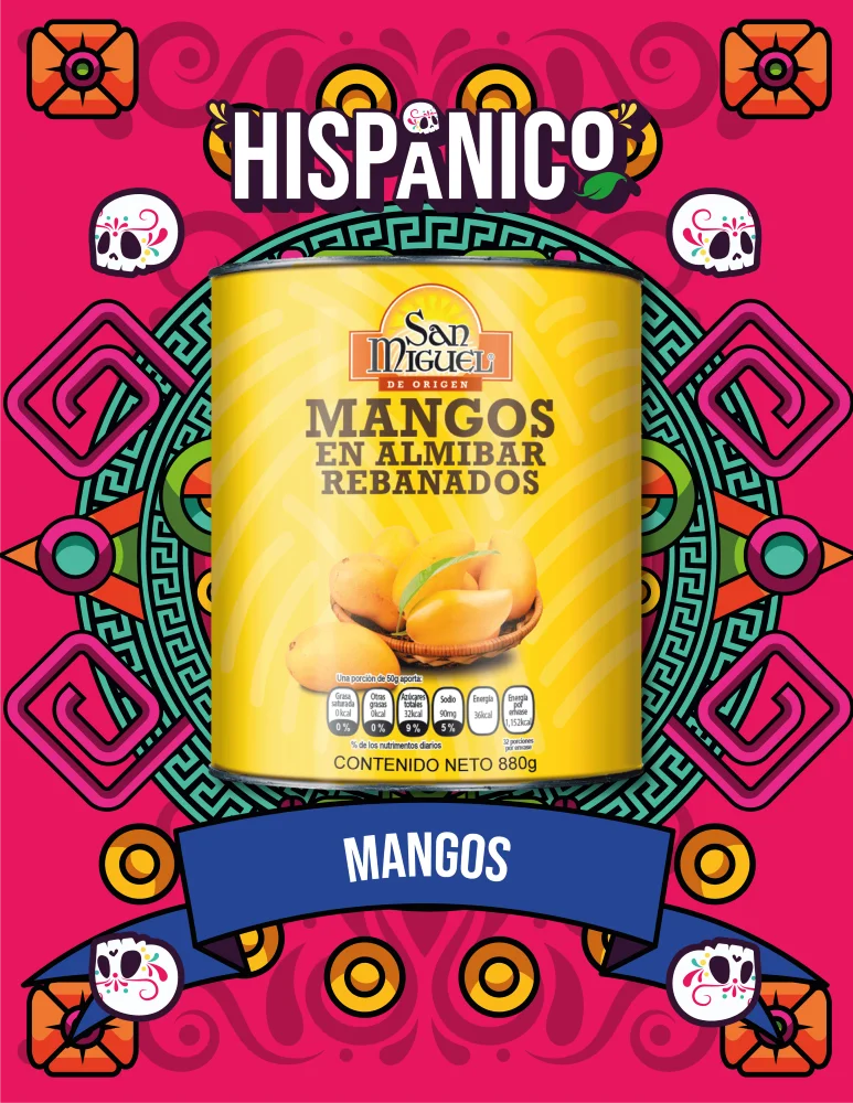 Mangos en Rebanados en Almíbar San Miguel 880g