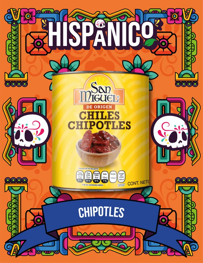 Chiles Chipotles San Miguel 215g
