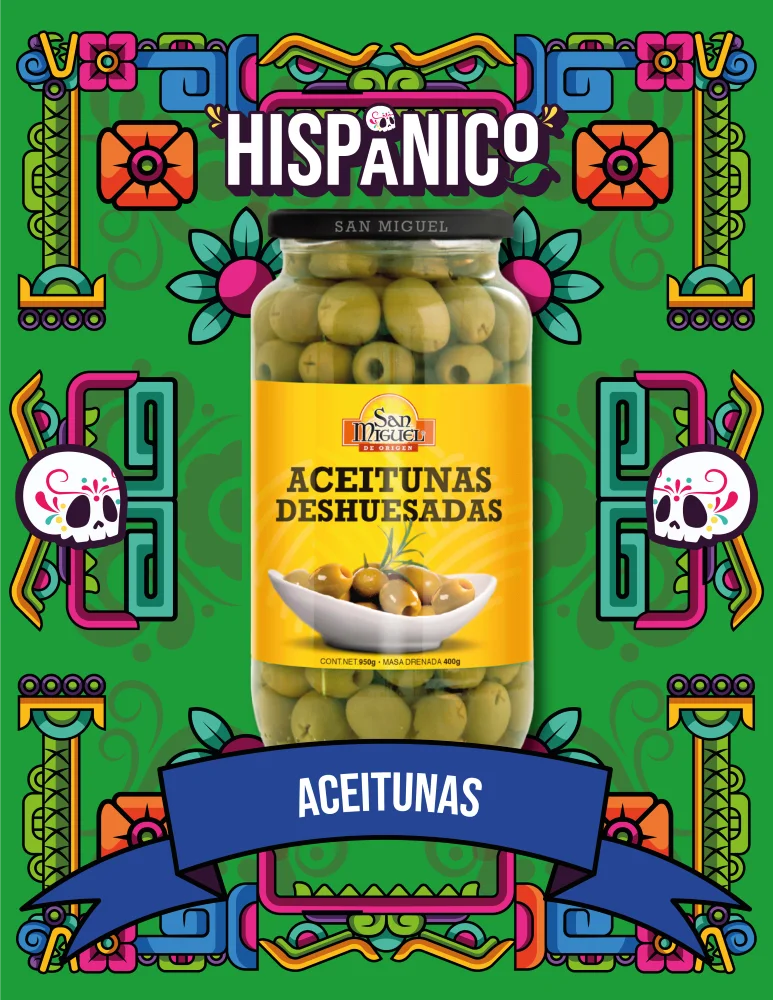 Aceitunas Deshuesadas San Miguel 950g