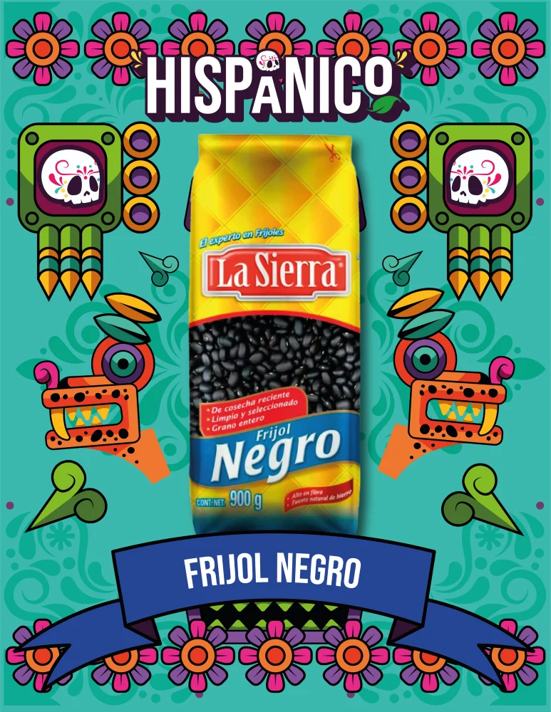 Frijol Negro La Sierra 900g